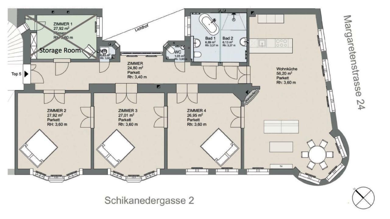 Grand Soho Apartment Vienna Luaran gambar